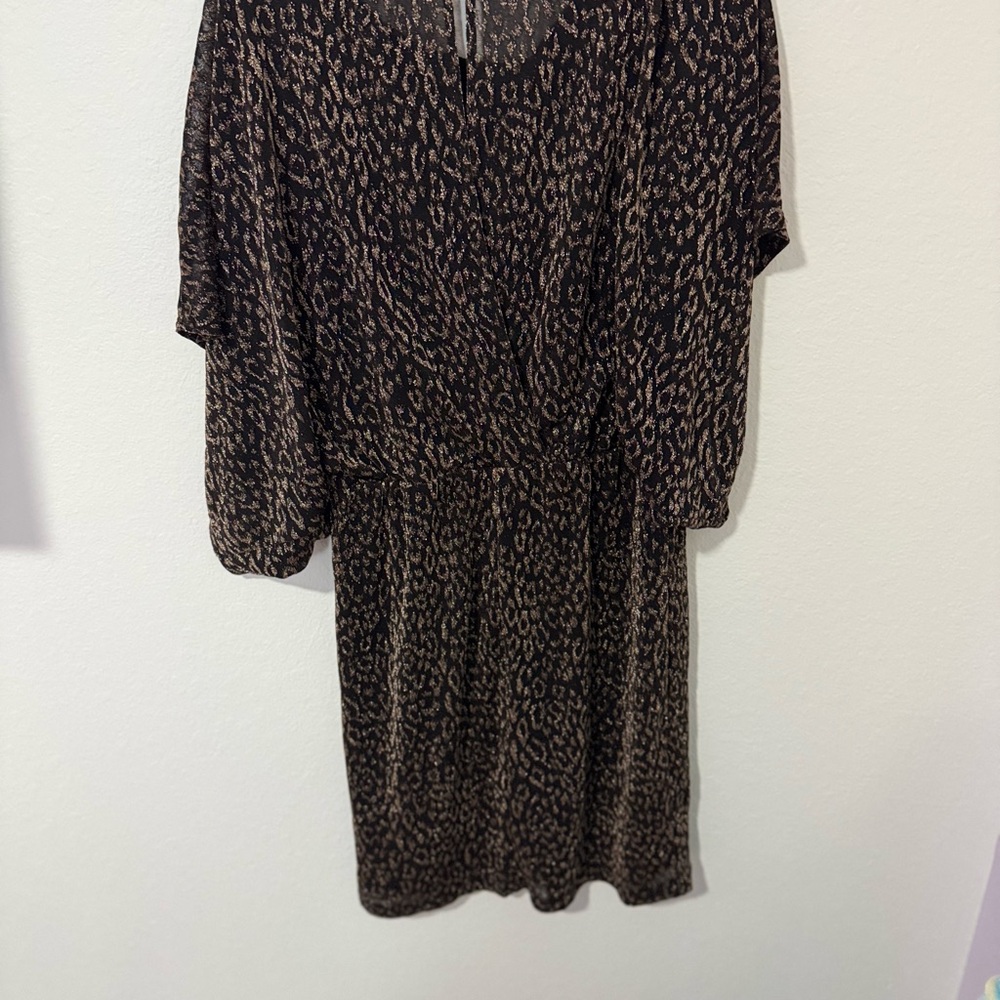 Jessica Howard Black and Gold Dress